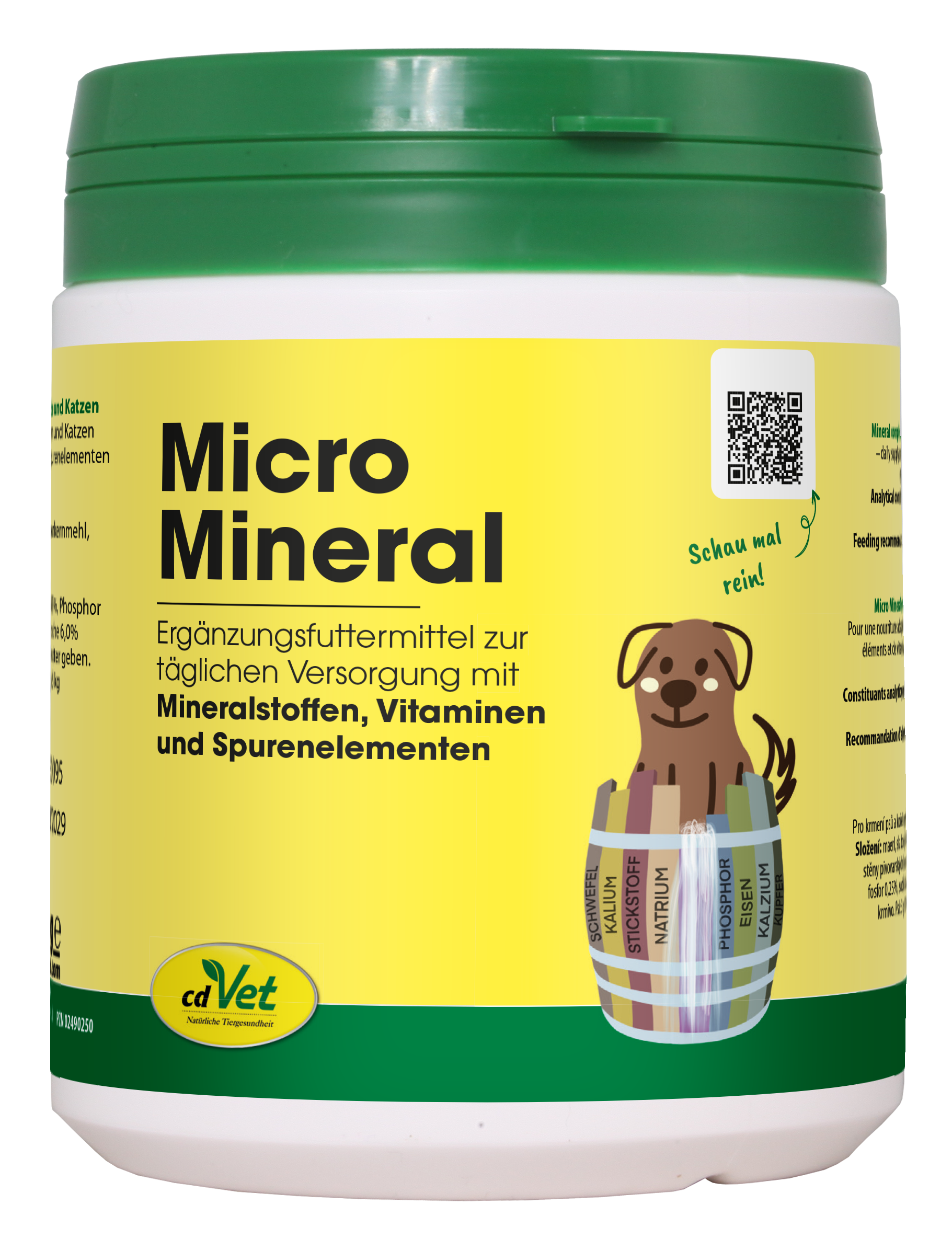 CD VET MICRO MINERAL 150 g / 500 g