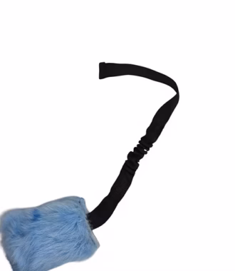 CUFKA svetlo modra, 13 x 9 cm, držalo 37 cm