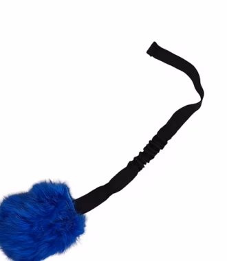 CUFKA modra, 10 x 8 cm, držalo 38 cm