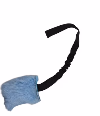 CUFKA svetlo modra, 13 x 9 cm, držalo 39 cm