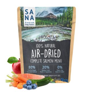 Sušena pasja hrana Air-Dried Menu LOSOS SANA