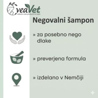 NEGOVALNI ŠAMPON za psa