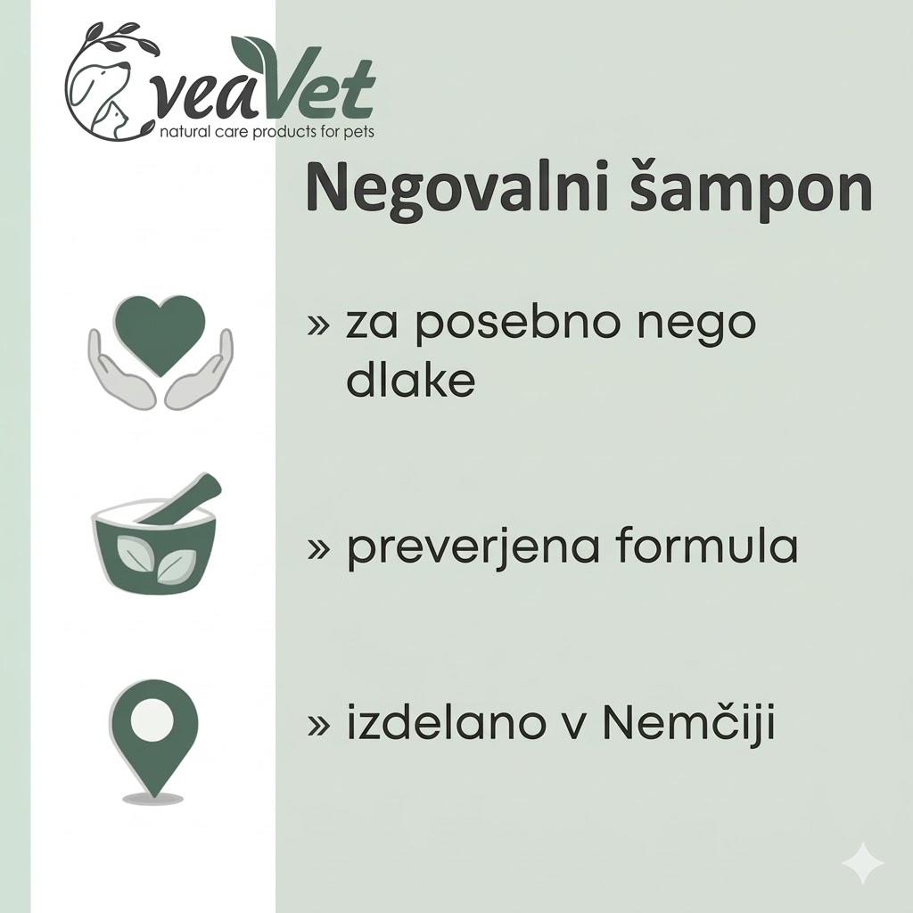 NEGOVALNI ŠAMPON za psa
